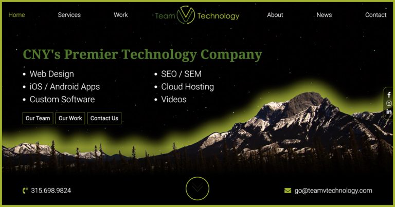 Hire Team V Technology for your Marketing and Software Requirements